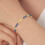 Boho beaded bracelet for women silver gold adjustable 7 6