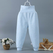 Tao Organic Cotton Baby Jogger Pants Light Blue 3 Months