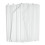 White Flexible Plastic Straws 8.26 inch 100-Pack 2