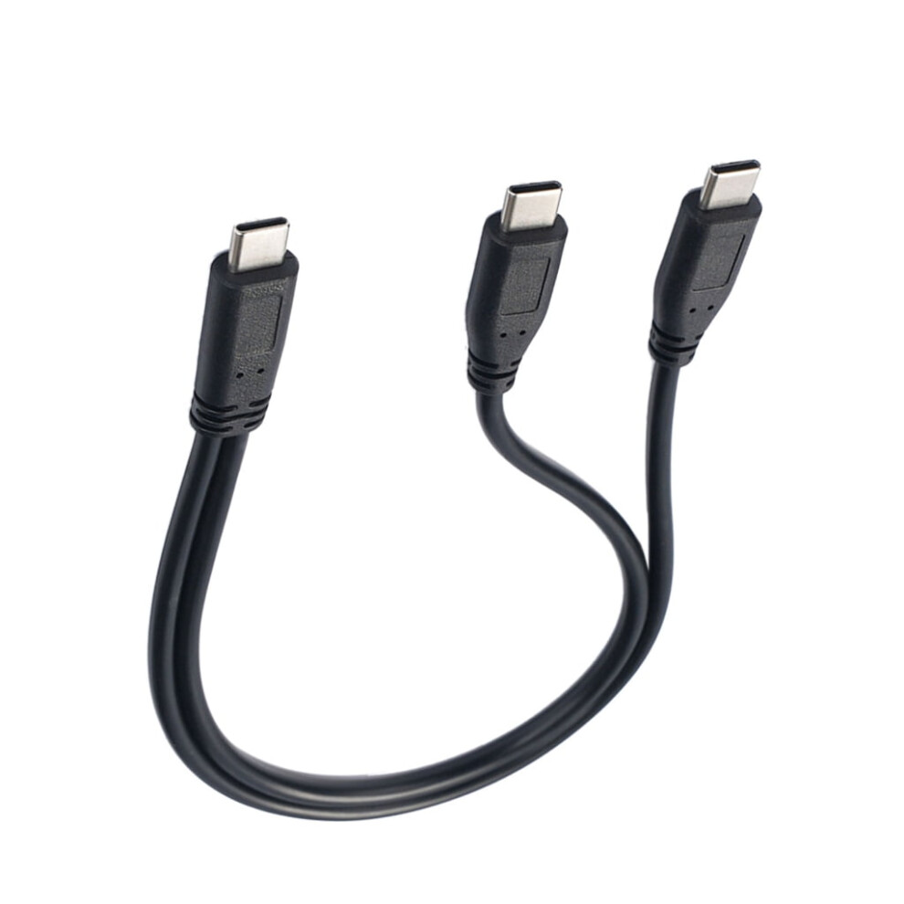 Usb-C To Dual Usb-C Splitter Charging Cable 30 Cm 9399596751504