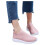 Women's Running Shoes Mesh Sole Pink Size 7.5 3