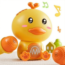 Mini Karaoke Machine for Kids with LED Lights and 2
