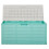 Outdoor Storage Box Weatherproof 280L with Wheels and 1