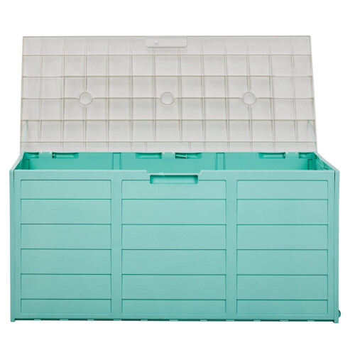 Outdoor Storage Box Weatherproof 280L with Wheels and