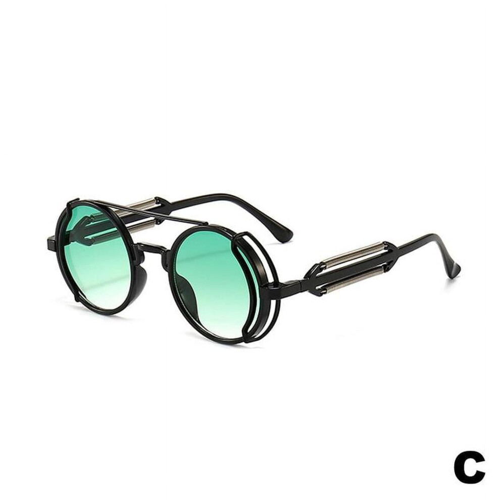 Retro Steampunk Sunglasses Unisex Lightweight 1 Pair