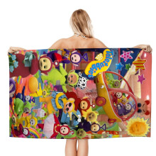 Teletubbies Beach Towel ultra-light quick-drying