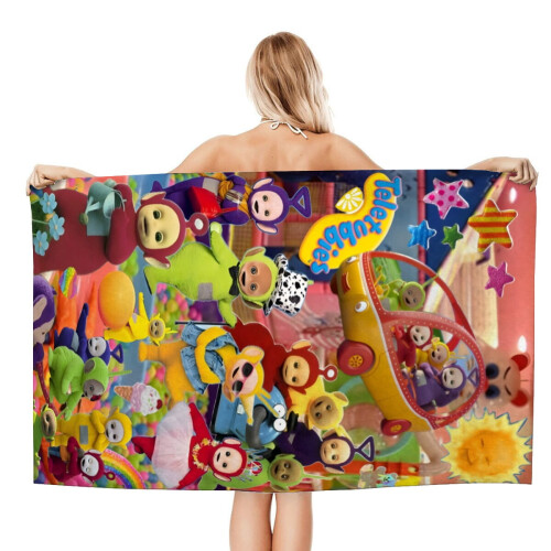 Teletubbies Beach Towel ultra-light quick-drying