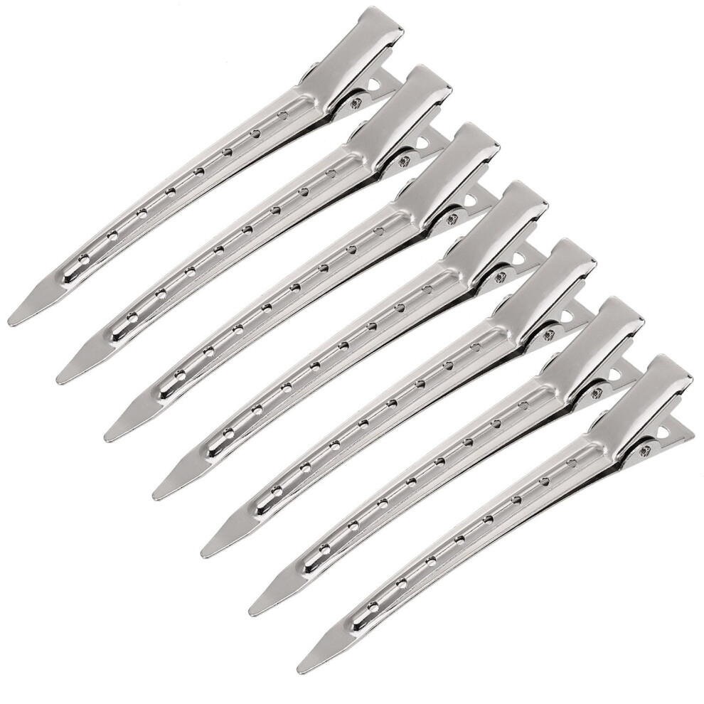 Duck Bill Hair Clips Metal Alligator Curl Clips 10 Pieces