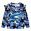Girls' long sleeve crew neck pullover sweatshirt blue 1