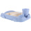Non-Slip Car-Shaped Dinner Plate Bamboo Fiber Plastic 1 Set 1