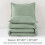 Queen Beige Comforter Set Lightweight 3-Piece 8