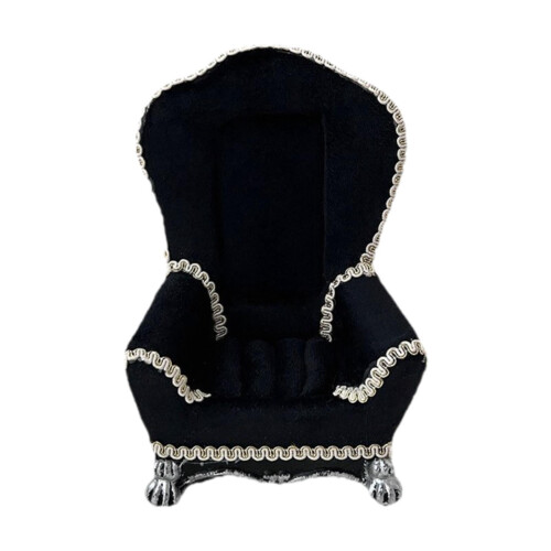 Miniature Resin Sofa for Dollhouse – Single Piece
