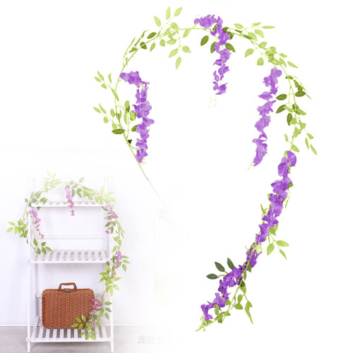 Τεχνητή διακόσμηση κρεμαστών αμπελιών Wisteria για τον κήπο του σπιτιού 1