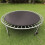 Ronde trampoline veiligheidsmat met V-ringen 5