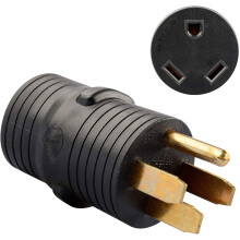 RV Plug Adapter 50A Male 14-50P to 30A Female TT-30R
