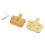 Kugoo G-Booster Disc Brake Pads Copper-Based 4 Pair 1