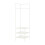 Freestanding Coat Rack with 2 Shelves for Entryway 1