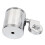 Suporte Universal para Copos de Motocicleta Cromado para  Sportster de 7/8 Polegadas, 1 Polegada e 1,25 Polegadas 9