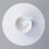 PVC Wedge Placemats Non-Slip 7 pcs White 7