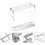 Roasting Tray Stainless Steel Chicken Rack 1 Set 8