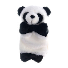 Hand Puppet Plush Animal Toy with Movable Mouth