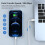 Cargador rápido UNIQNOVA20W USB-C con cable Lightning, MFi 6