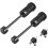 Trailer Tongue Coupler Lock Black 2 Pack 1