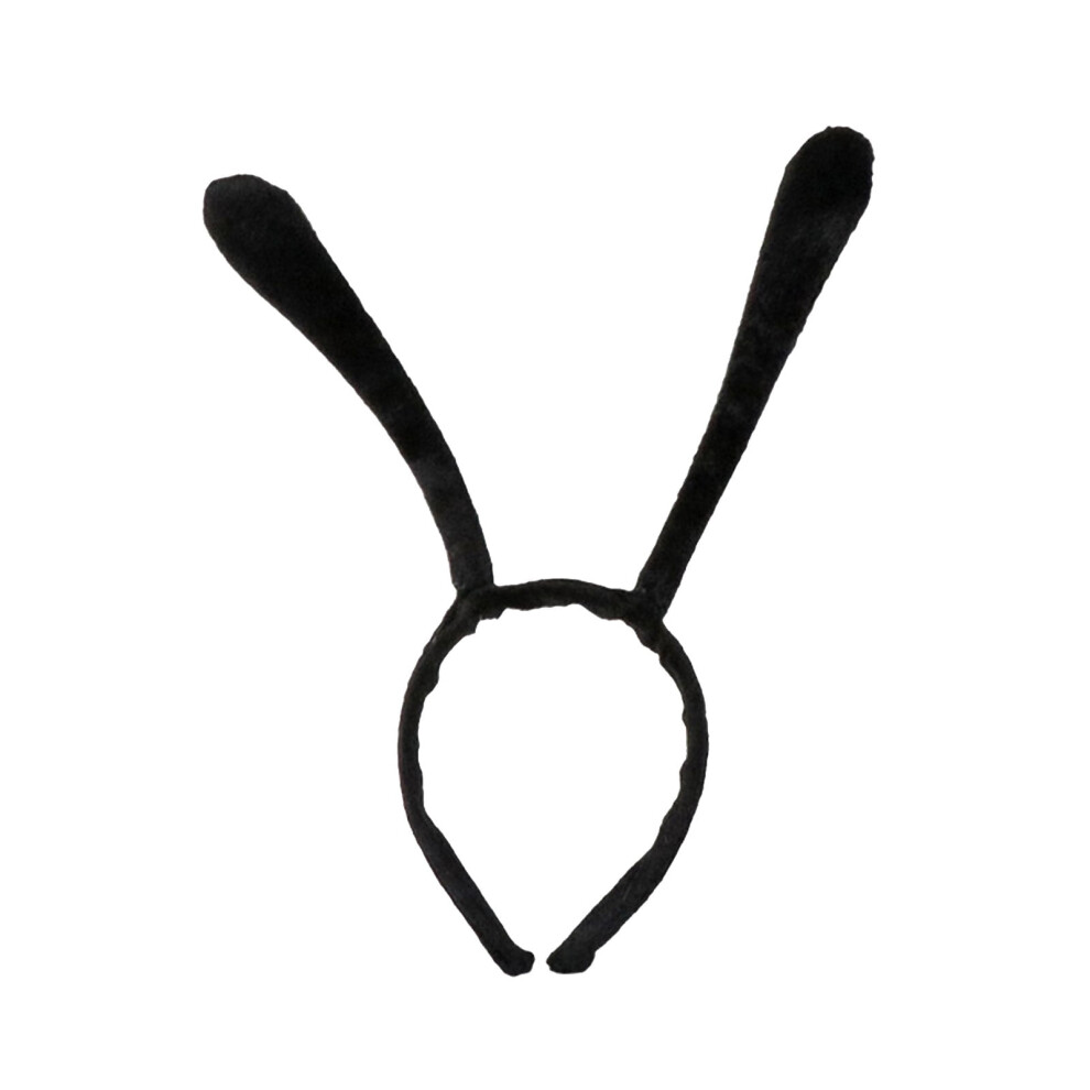 Bee-shaped plush headband for adults and teens