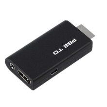 PS2 to HDMI Adapter Cable with RCA AV Audio Video Support