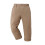 Boys Khaki Twill School Pants Flat Front Elastic Waist 2