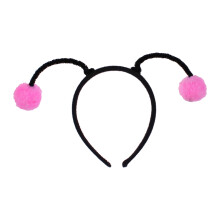 Cosplay Headband Bee Pompom Plush Hair Hoop