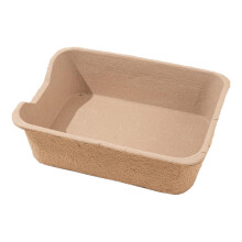 Disposable Cat Litter Box Brown Nonstick Durable