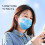 Mini Clip-On Mask Fan USB Rechargeable1pc 6