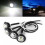 LED Bullet Side Marker Light White 4 pcs 12V 1