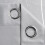 Light Grey Blackout Curtains 52x72 in Silver Palm Pattern 6