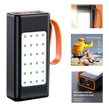 66W Power Bank 30000mAh with LED Display Hanging Rope and