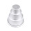 Mini three-tiered cake pan set aluminum alloy 3 pcs 1
