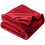 Soft Silver Gray Plush Flannel Blanket 70x100 1