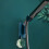 Shower Head Holder Adjustable Angle Wall Mount with Suction 6