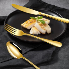 Stainless Steel Cutlery Set Mirror Polished 24-Piece