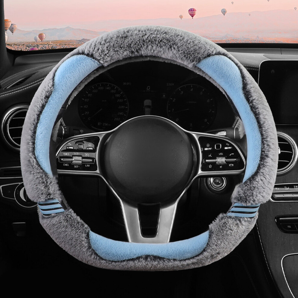 Steering Wheel Cover Warm Non-Slip Universal 14.5-15 Inch 9085618524729