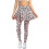 Leopardprint sorte lyserøde dameshorts 1 par 1