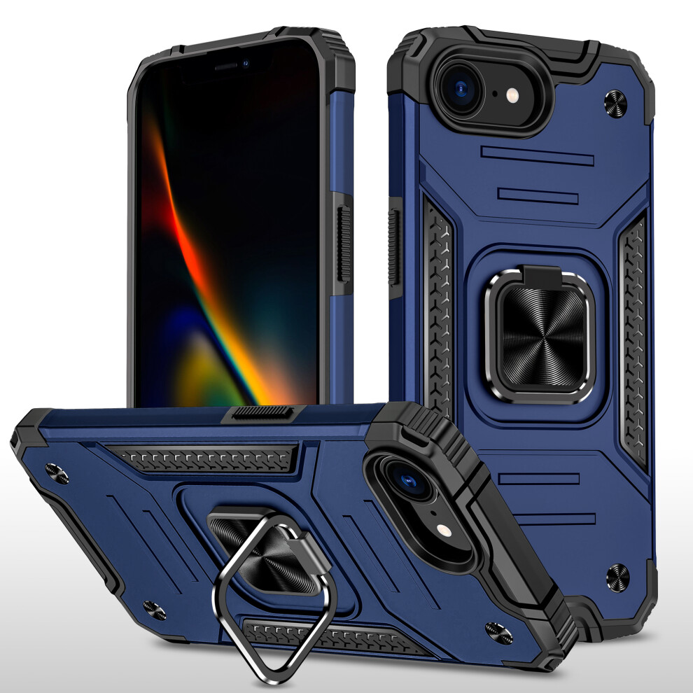 Military Rugged Case For Iphone 16E Se4 Drop Blue 9027700697768