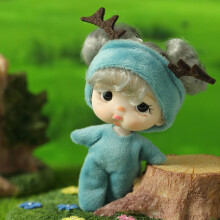 3.5 Inch Soft PVC Doll with Detachable Clothes