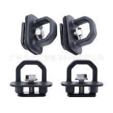 Tow Hook Support Bracket Black Plastic 1 Piece