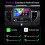 Rádio Carplay Android Auto Single Din Sem Fio, Som Automotivo Dobrável Manual de 7 Polegadas com Câmera de Ré, Mirror Link/AM/FM 4