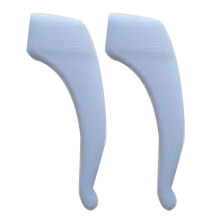 Silicone Eyeglass Strap Holder 1 Pair 0.39x1.57 inch