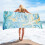 Karymi Beach Towel Extra Large 75x150cm Soft Quick-Dry 1