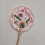 Hand Mirror Hummingbird Embossing Metal 1 Pack 1