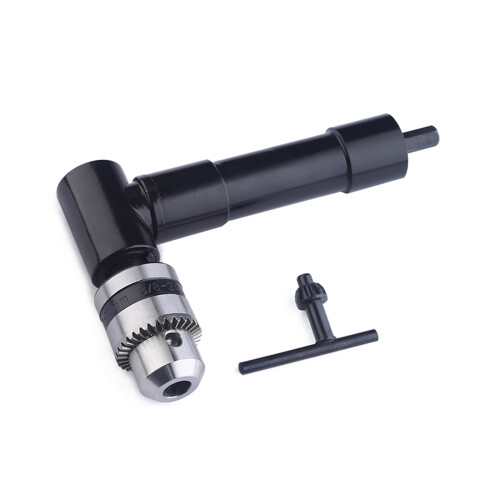 FRCOLOR Right Angle Drill Adapter Black 90 Degree